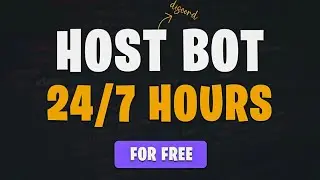 [ OUTDATED ] How to host a discord bot 24/7 Online for free with 7 Core CPU, 12 GB Ram, 80GB Disk