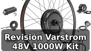Review completa del Varstrom 48V 1000W Kit Conversi&oacute;n Ebike 27,5 Pulgadas