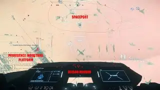 Star Citizen - Finding & Landing at August Dunlow Spaceport