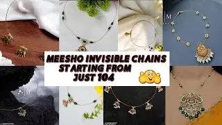 Invisible Chains Starting at ₹104! | vlogsofgayathri #meesho #invisiblechains