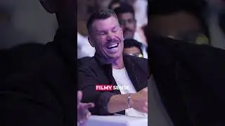David Warner Exclusive Candid Visuals | #davidwarner #Robinhood #ytshorts #shorts  #filmysense