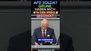 💥AFD SOLDAT R&Auml;CHT SICH AN GR&Uuml;NEN ⚡#afd #berlin #merz #cdu #weidel #aliceweidel #chrupalla #spd