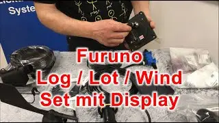 Furuno Logge, Echolot und Wind Set mit FI-70 Display