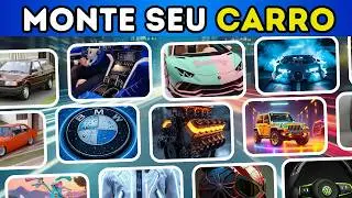 🛠️🚗 MONTE SEU CARRO | 🛞 🚗 MONTE SUA GARAGEM  | CORRIDA | SUPER | MODERNO | CL&Aacute;SSICO | 🛠️#quiz
