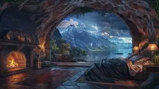 Rainfall in a Quiet Cave with Echoes &ndash; A Soothing Soundscape for Sleep and Calm