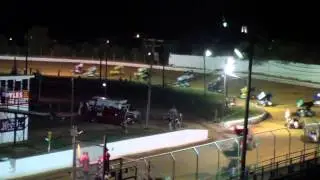 Port Royal Speedway 410 Sprint Car Highlights 8-31-13