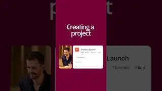 How to create a project in Asana