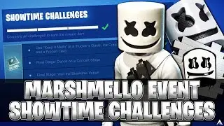 New MARSHMELLO EVENT Coming Soon! Showtime Challenges! (Fortnite Showtime Challenges)