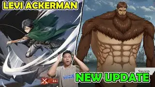 UPDATE TERBARU MAKIN KEREN ! NEW LEVI ACKERMAN Limited + Boss Battle Beast Titan - ATTACK ON TITAN