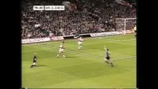 Arsenal - Gladbach 1996, Tor 1:3 Passlack