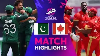 Pak vs Canada | T20  Match highlights | T20 WorldCup.