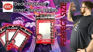 KMC Perfect Size Inner Sleeves Review | TCG Product Reviews