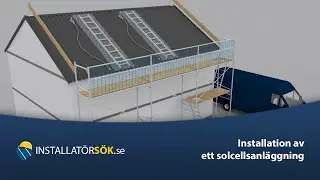 [🇸🇪] Installation av ett solcellsanläggning