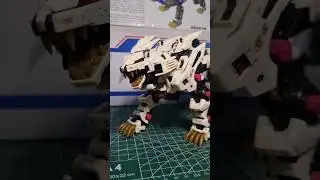 Building Liger Zero! Kucing putih ini lebih serem dari oyen #zoids #ligerzero #kotobukiya #modelkit