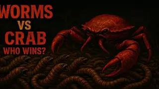 1000 Mealworms vs 1 Crab &ndash; WHO WINS?😱🦞