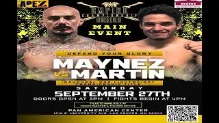 FULL FIGHT: Xavier Martin vs Ricky Maynez &ndash; Defend Your Glory