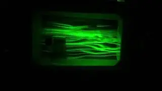 Flow past a symmetric airfoil at 0 angle of attack - Smoke Visualization
