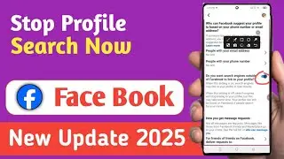 Hide Your Facebook Profile from Search (2025 Update)