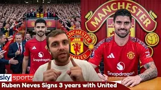 RUBEN NEVES AT OLD TRAFFORD! MANCHESTER UNITED MEDICAL SPARKS HUGE TRANSFER REACTION