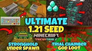 😱 X5 BLACKSMITHS VILLAGE SPAWN 🔥 | 😎 2 GOD SEEDS FOR MINECRAFT PE 1.21 SEEDS | MINECRAFT 1.21 UPDATE