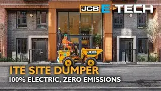 JCB 1TE High-Tip Dumper - 100% Electric, Zero Emissions