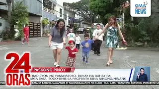 Tradisyon ng pamamasko, buhay na buhay pa; mga bata, todo-bihis sa pagpunta kina... | 24 Oras
