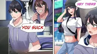 [Manga Dub] I went to a meet up to meet the guy that always made fun of me online but... [RomCom]