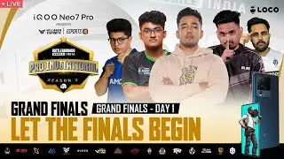 [FINALS D1] iQOO presents BGMI PRO Invitational - S2 By Villager Esports in association with XO