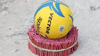 Ball vs 1000 wala crackers experiment | crackers testing | fireworks experiment |