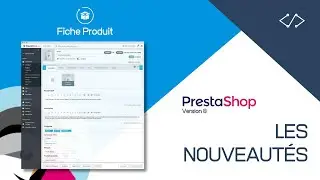 Prestashop 8 : Comparatif de la fiche produit avec la version 1.7