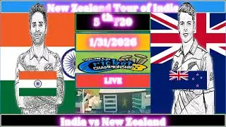 Wcc3 India Vs New Zealand 5th T20 Match Live Stream|Score Card Game|IND Vs NZ|NZ tour of IND