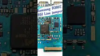 #short Samsung B310E BSI Line jumper ways.  Malik Mobail Fixer