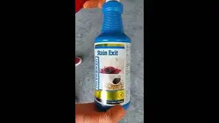 Usuwanie plamy z sok&oacute;w, kawy, herbaty, coli. Odplamiacz Chemspec Stain Exit
