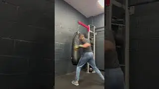 🥊 Canelo Inspired Boxing Heavy Bag Drill | Power & Control #shorts