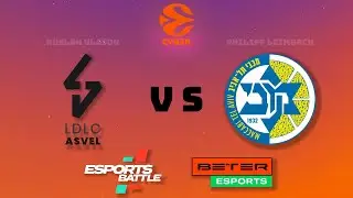 Cyber Euroleague: LDLC Asvel - Maccabi | Vlasov vs Leimbach