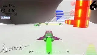 Dreams PS4: Amazing Racing Game Now Has AI! | Let's Play #61
