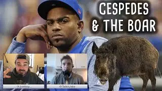 Yoenis C&eacute;spedes Got Chased by a Wild Boar, broke his ankle and lost 20 million | Talkin' Baseball