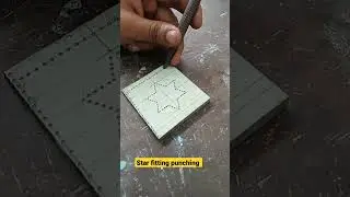 Star fitting punching | iti practical|#fitter#Turner #machinist|#drdo #isro #skill test#viral shorts