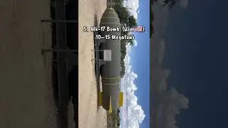 Top 5 Most Powerful Nuclear Bombs|#viralshorts #military #indiapakwar #nuclear #2025