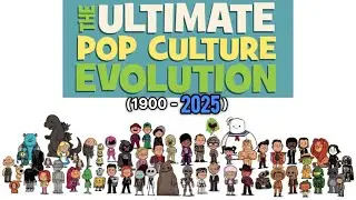 The Ultimate Pop Culture Evolution (1900-2025)