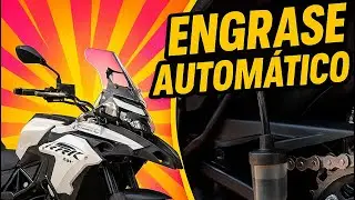 Engrase autom&aacute;tico cadena de moto