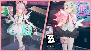 Aria and Chinatsu Sunna Gacha Animation Showcase ZZZ 2.6