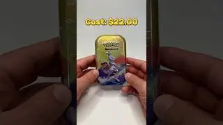 Pokemon Card Mewtwo Mini Tin Opening