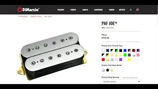 DiMarzio PAF Pro vs PAF Joe
