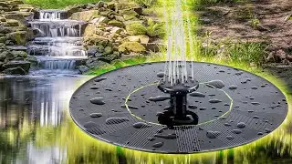 Solar Fountain for Ponds & Outdoor Tubs - A MUST HAVE