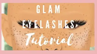 Stardoll - Glam Eyelashes tutorial