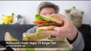 McDonald's Fresh Vegan TS Burger Test
