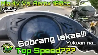 MIO 4V Top Speed | AEROX 180cc KAWAWA