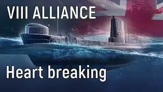 World of Warships - VIII ALLIANCE Replay heart breaking
