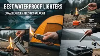 TOP 5 Best Waterproof Lighters 2026 | rechargeable camping lighter